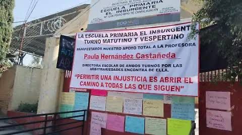 “Colectivo Maestro por la Transparencia advierte: Rodrigo Rojas Díaz, destituido por extorsión, busca volver protegido por la Subdirectora Elvira Marín Sánchez, afectando a escuelas de la zona.” #3